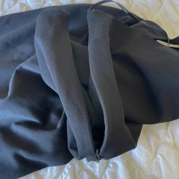 Lulus black knit one shoulder mini dress - Picture 7 of 8